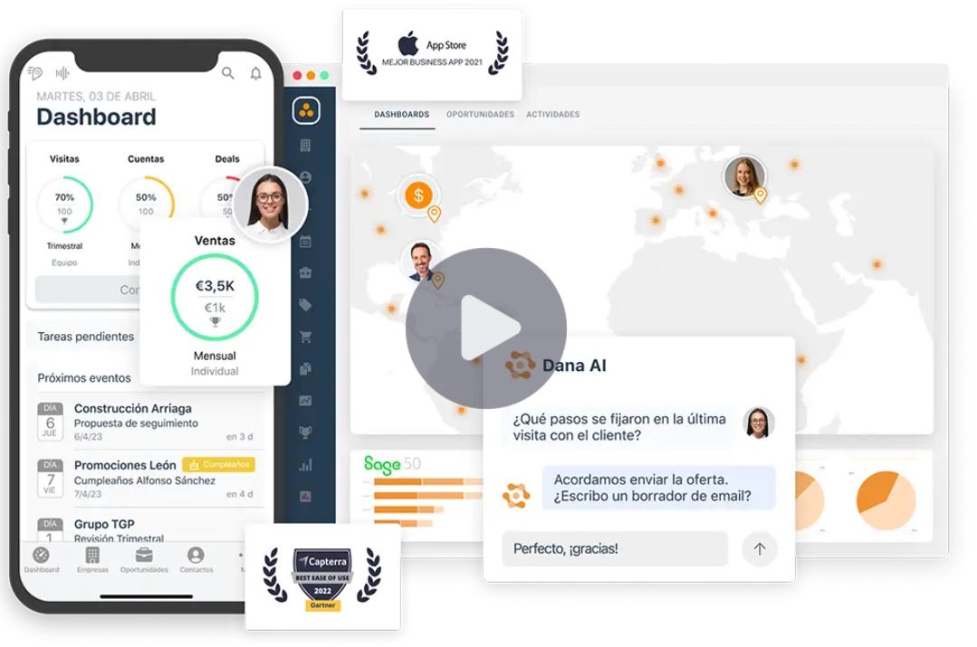 Ventas Forcemanager Software de ventas: la integración de Sage Sales Management con Sage 50 - Nedtel Servicios