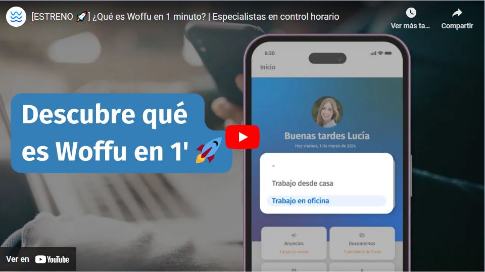 DEMO WOFFU_CONTROL HORARIO VERNE TECH Woffu, app de control horario y vacaciones de tus empleados - Nedtel Servicios