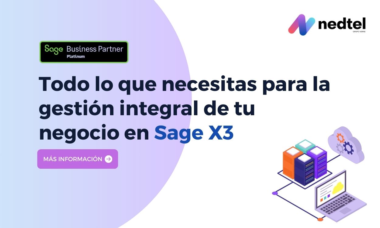 SAGE X3 ERP NEDTEL soluciones erp para empresas